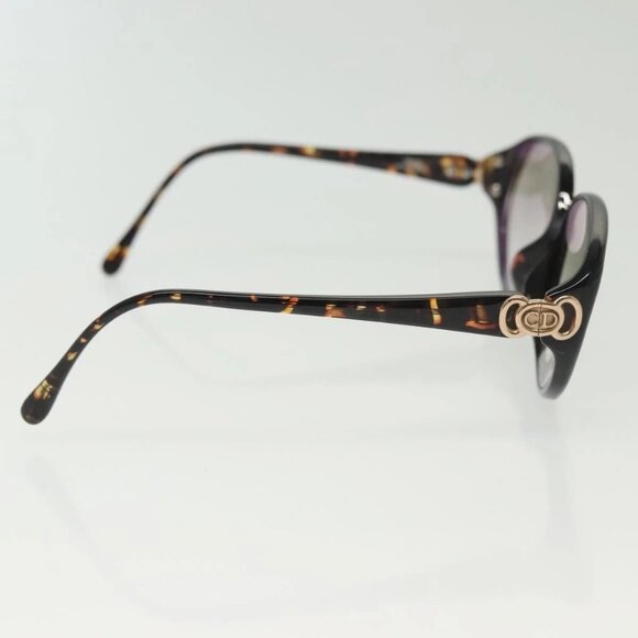 Christian Dior Sunglasses Plastic 2 Set Black Brown Auth BA5045 main image 12